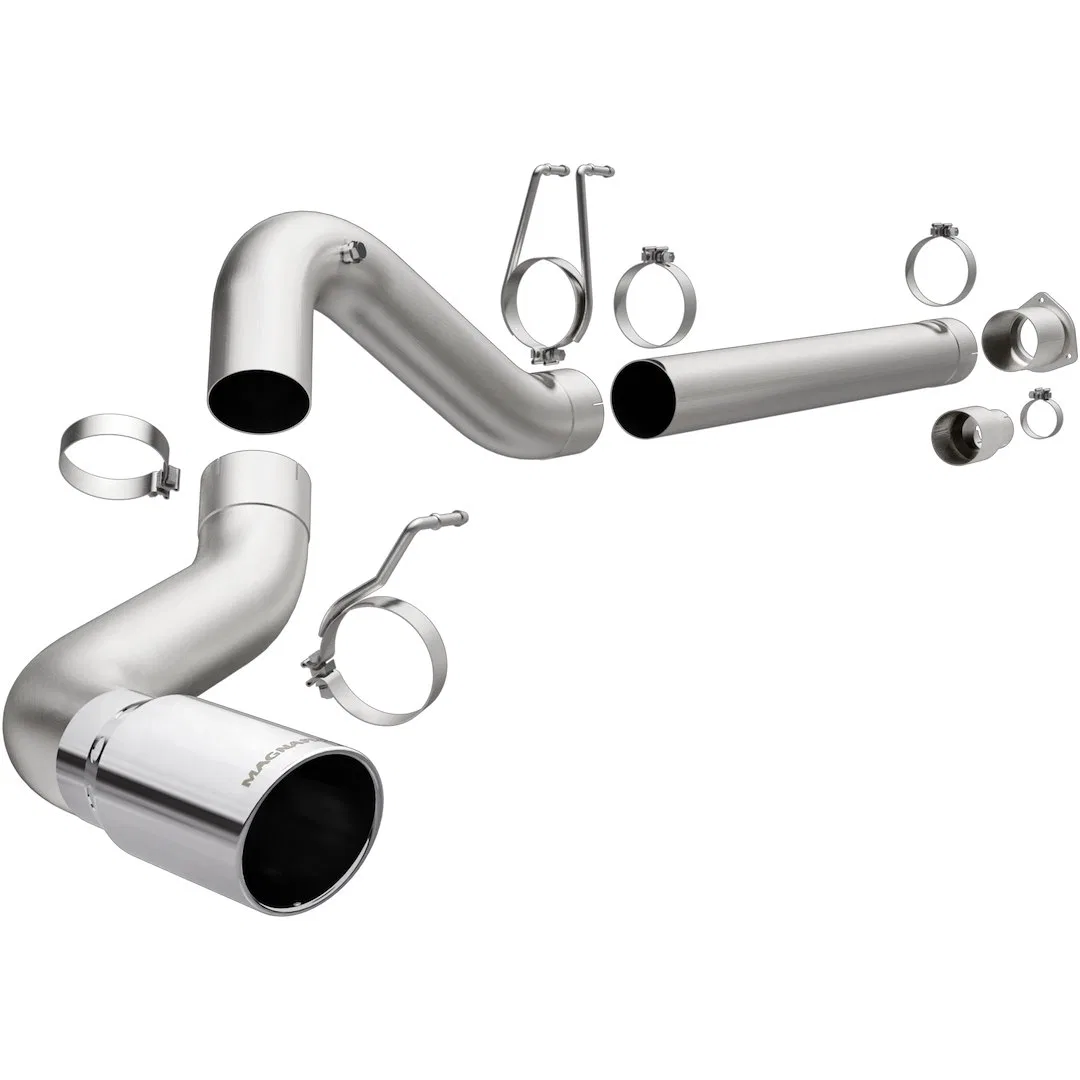 17872 – MAGNAFLOW Exhaust System Kit, Stainless Steel Without Muffler 5 Inch Pipe Diameter Single Exhaust With Single...